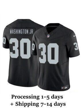 Mens Youths Select Mike Washington Jr Black Vapor Stitched Jersey